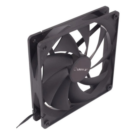 Unykach 140mm Fan - Max Speed 1000rpm - Black Color